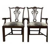 Pair Alden Home Devlin Arm Chairs
