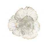 Three Hands Metal Flower Wall Art - 22" Round