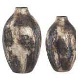 Elk Home Pair of Hughes Cosmic Vases 15"