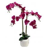 Three Hands Faux Flower Decoration - 30 x 16 x 7.5