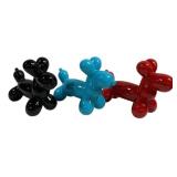 3 Three Hands Balloon Dog Statues