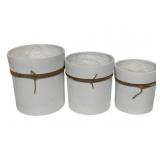 Three Hands Set of 3 Planters