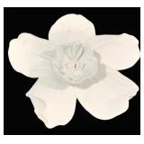 Three Hands Art Plaster Sculpture - 17 x 17 x 4
