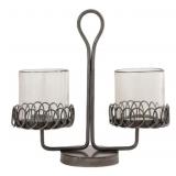 Elk Home Chasloch Candleholder, Zinc 12x13x5