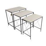Three Hands 3pc Nesting Table Set