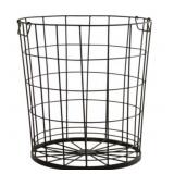 Elk Studio Farmhouse Rug Basket 22x22x22