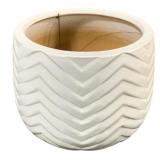 Three Hands Ceramic Vase - 12 x 9