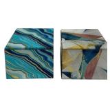 2 Three Hands Decorative Storage Boxes