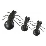 Elk Home 3pc Set, Metal Ants 1x5x7