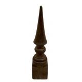 Wood Finial 17" Tall