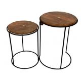 Three Hands Pair of Stands