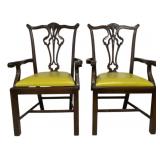 Pair Alden Home Devlin Arm Chairs