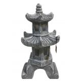 Three Hands Solar Lighted Garden Statue