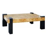 Elk Home Bromo Coffee Table Natural Burl Wood