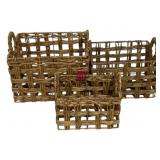 Three Hands Set of 3 Baskets