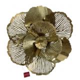Three Hands Metal Flower Wall Art - 23.25" Round
