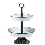 Elk Home Freswick Double Tier Server in White