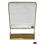 Three Hands Wall Mirror w/ Shelf