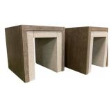 Pair Hooker Serenity Skipper End Table