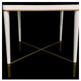 Chelsea House Hamlet Wood Brass Table