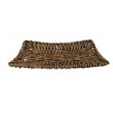 Three Hands Woven Basket Tray - 3 x 20 x 11