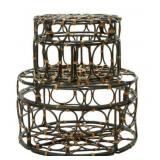 Elk Home Borneo Box, Set of 2 Natural Materials