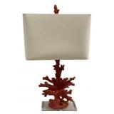 Elk Home Red Coral Lamp 30"