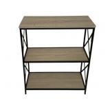 Three Hands Wood/Metal Shelf Stand