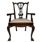 Alden Home Claw Foot Arm Chair