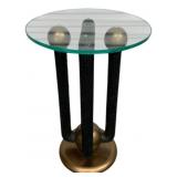 Wildwood Glass Top Accent Stand