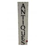 Three Hands Metal Antiques Sign