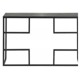 Elk Home Aperio Black Metal Console Table