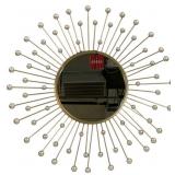 Three Hands Decorative Wall Mirror - 23.5" Round