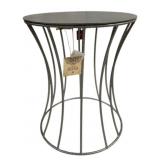 Three Hands Metal Stand/Table - 21.25 x 17.5