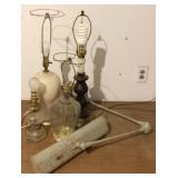 Assorted Vintage Lamps