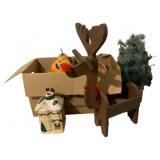 Assorted Items to include Reindeer