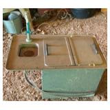Vintage Portable Field Scrub Sink