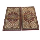 2 Accent Rugs - 52 x 31