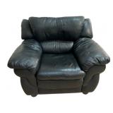 Overstuffed Side Arm Chair