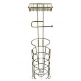 Wire Toilet Paper Holder / Stand - 27 x 7 x 6