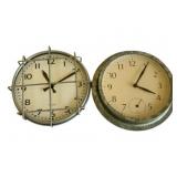 2 Wall Clocks - 12" round