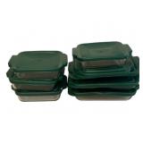 Anchor Hocking Encore Glass Dishes w/ lids