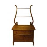 Antique Washstand w/ Towel Rack