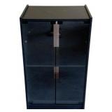 2-Glass Doors Entertainment Cabinet