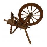 Wood Spindle - As Is/Damaged - 33 x 34 x 23