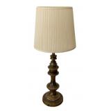 Vintage Candlestick Style Lamp - 33" Tall