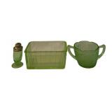3pcs of Uranium Glass