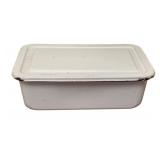 Enamelware Pan w/ Lid - 4 x 12.5 x 8.25