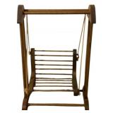 Wood Doll Swing - 20 x 13 x 7.5