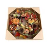 Fall Faux Wreath - 24" round
